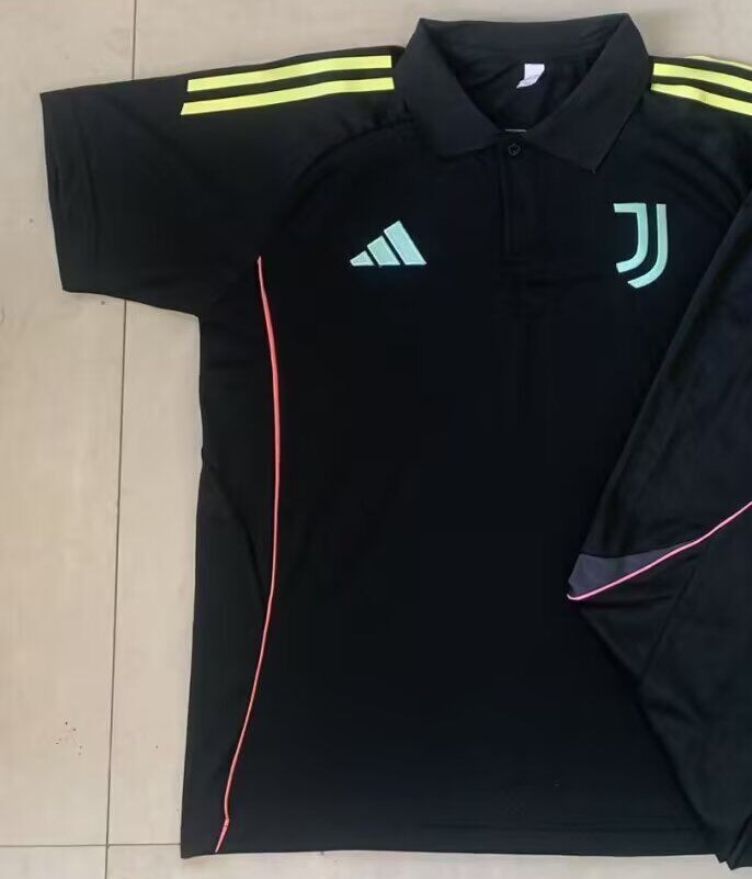AAA Quality Juventus 25/26 Black Polo Shirts